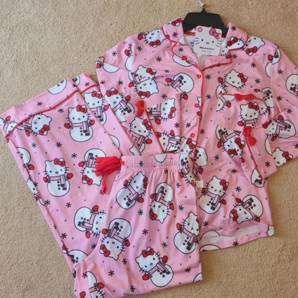 Hello Kitty Christmas Sleep Set 🎄